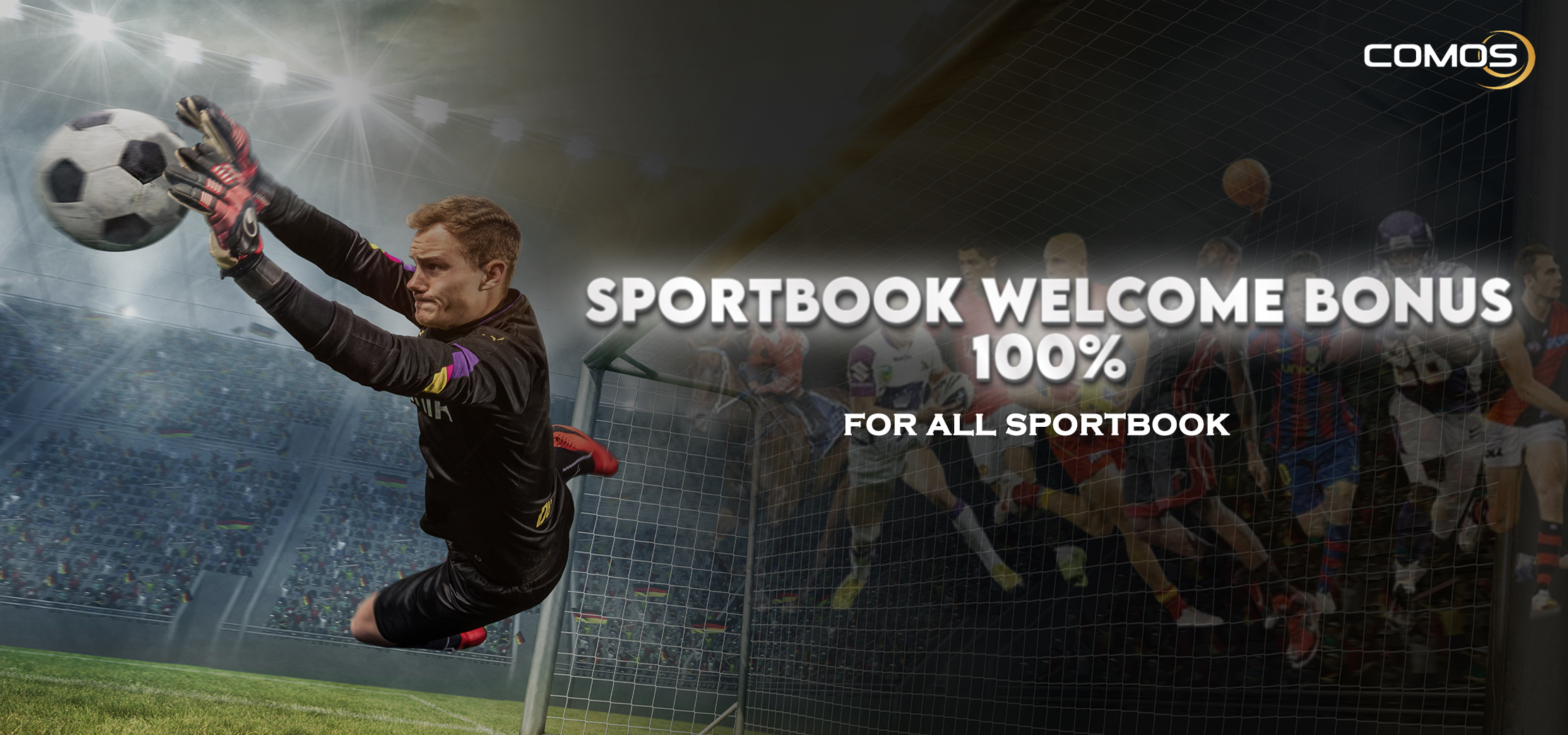 Welcome Bonus SportBooks 100%
