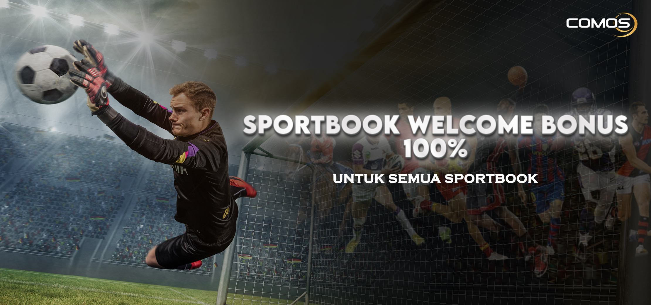 Welcome Bonus SportBooks 100%