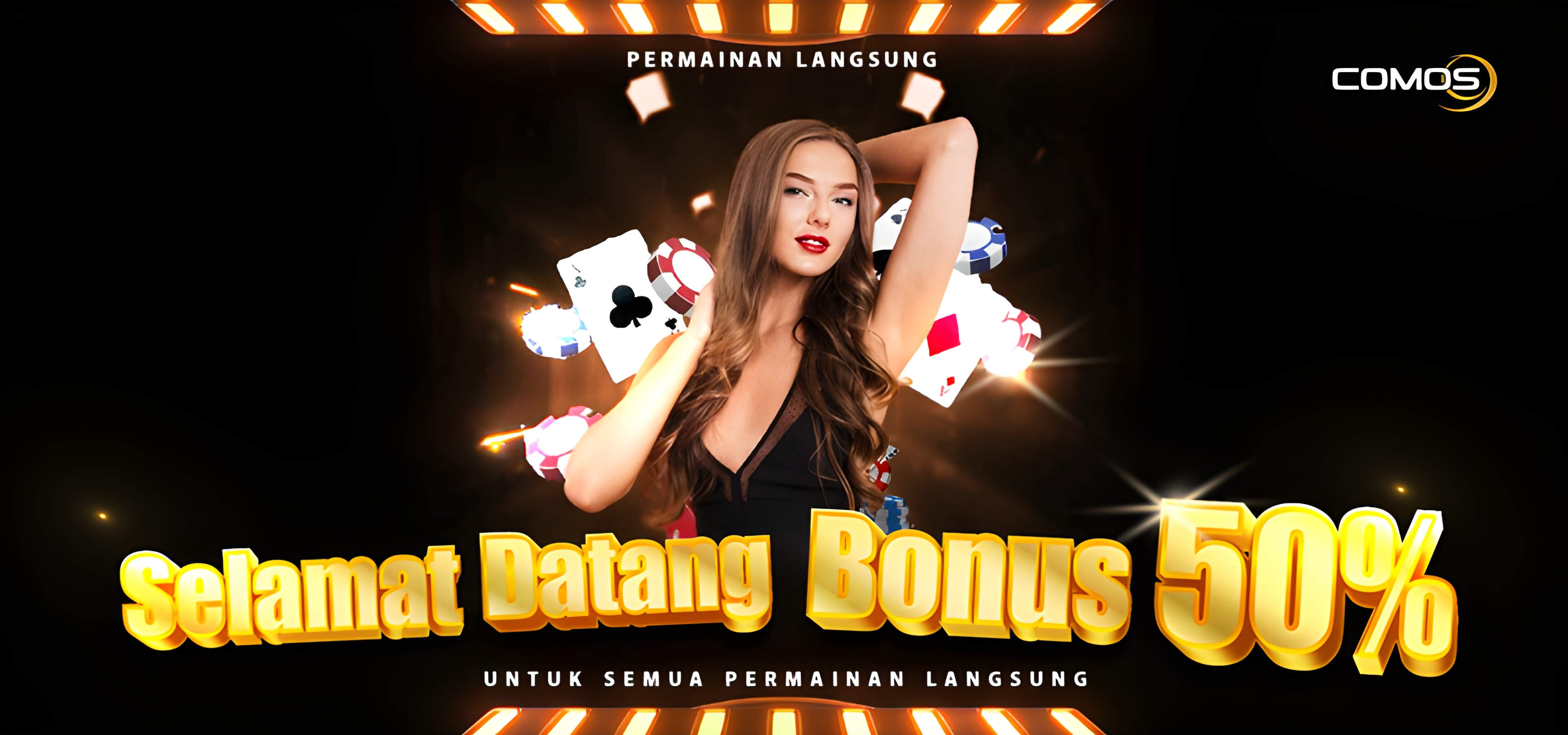 Welcome Bonus Live Game 50% ( 2024 )