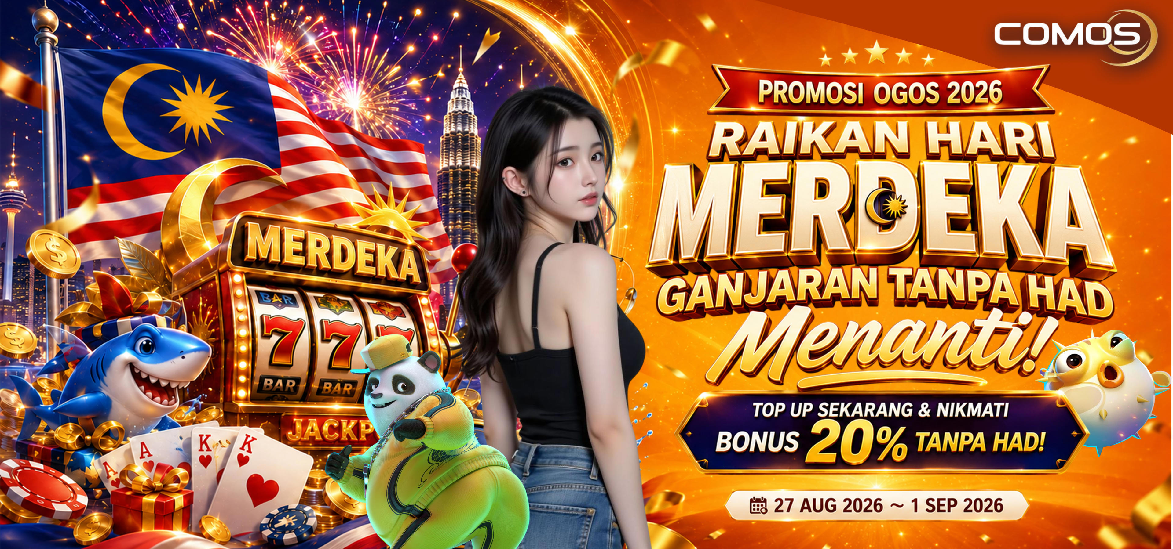 Promosi Ogos 2026 Raikan Hari Merdeka, Ganjaran Tanpa Had Menanti!