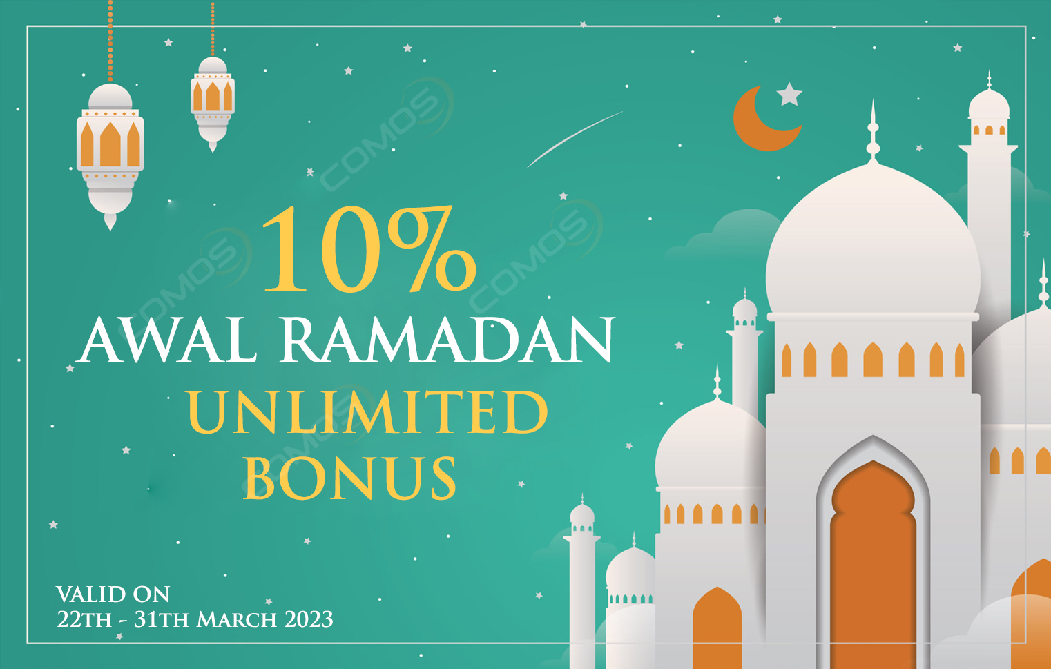 10% Awal Ramadan ！( x7 )
