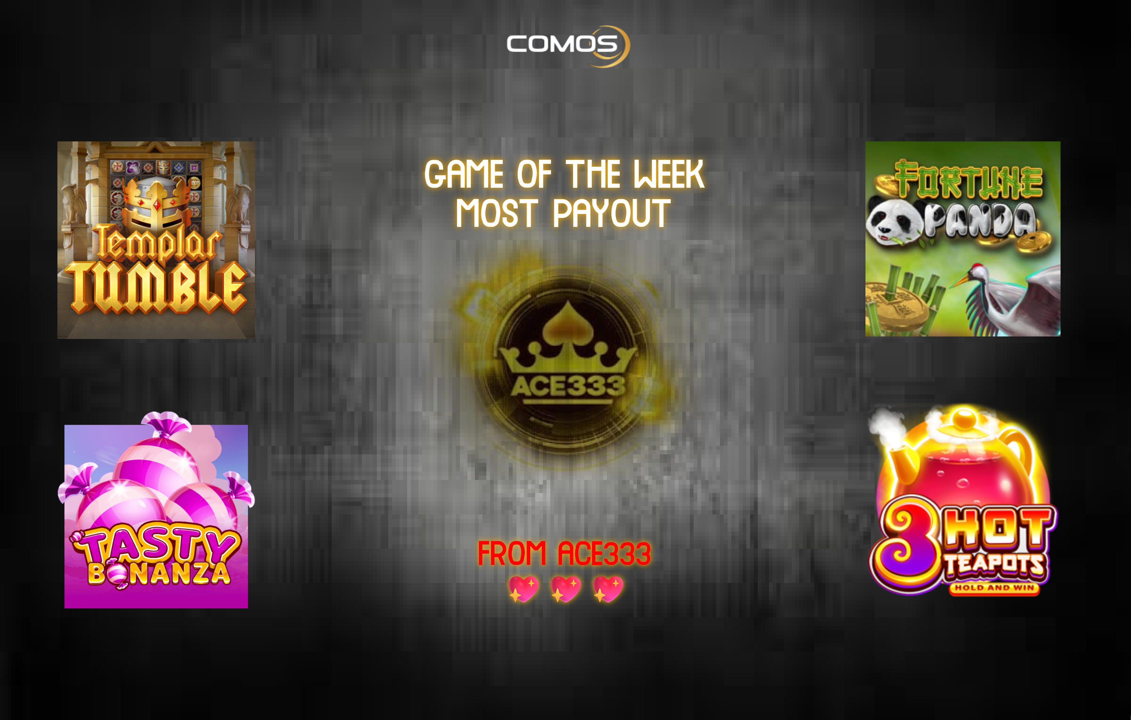 GAME TIPS OF THE WEEK ACE333